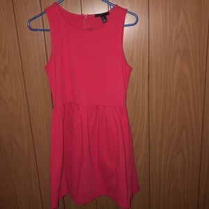 Coral soft dress